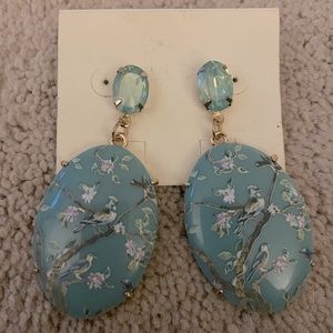 Enamel Drop Earrings